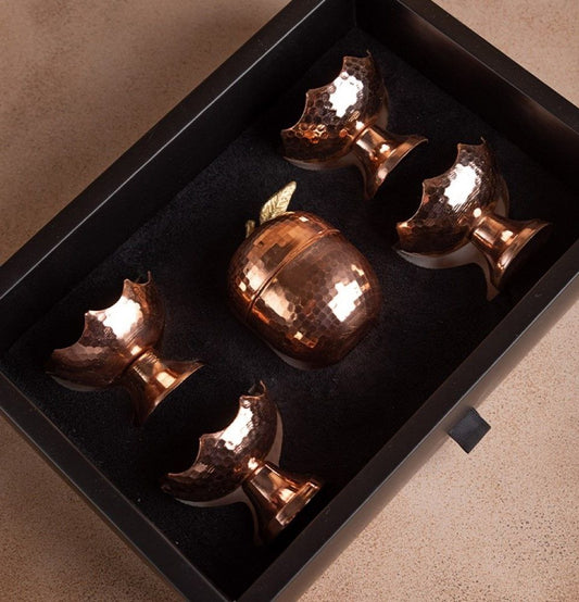 pure copper dishes set